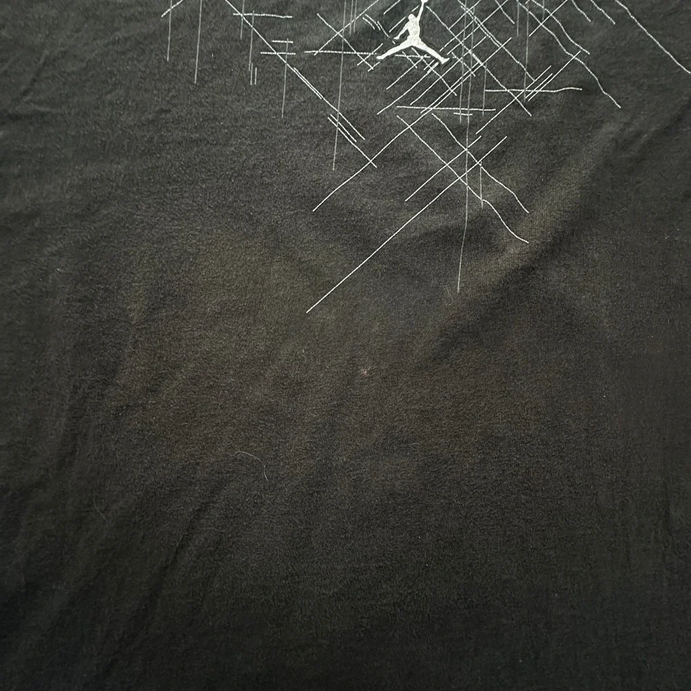 Jordan Brand Graphic T-Shirt Mens 3XL Black Jumpman Logo Short Sleeve Cotton Tee